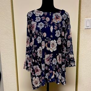 Papermoon Helga Ruffle Sleeve nwt blouse